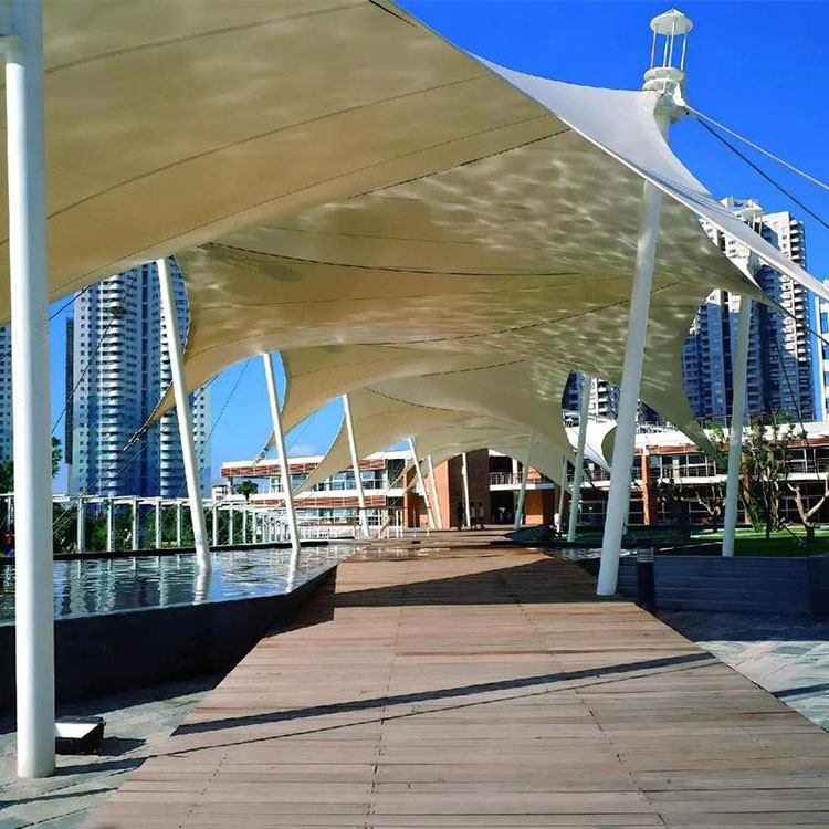 木里膜结构景观棚