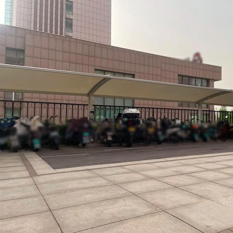 木里膜结构电动车棚