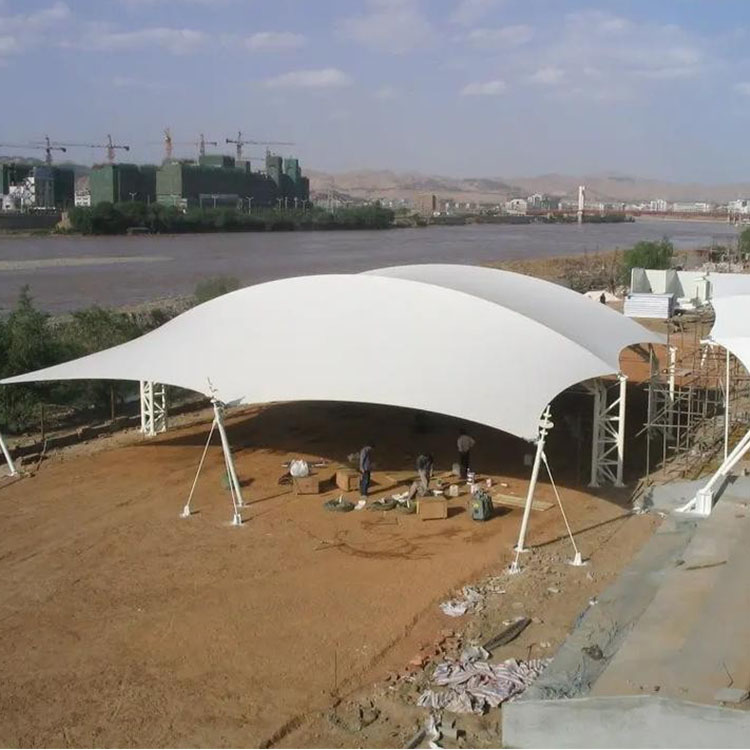 木里膜结构汽车棚